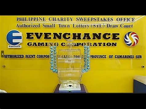 stl camsur 1st draw result today live youtube